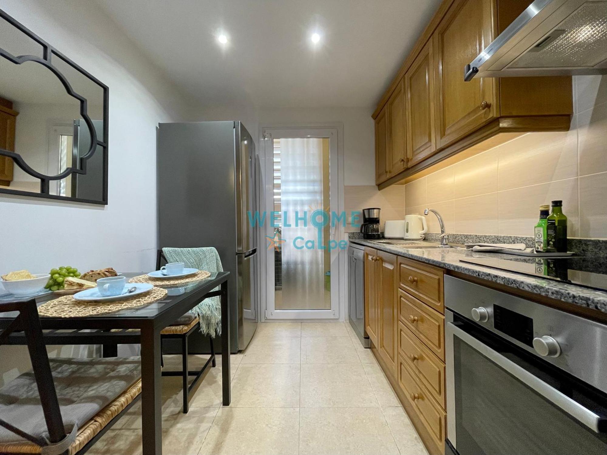Manzana Bonito Y Comodo Apartamento Con Piscina Calpe Buitenkant foto