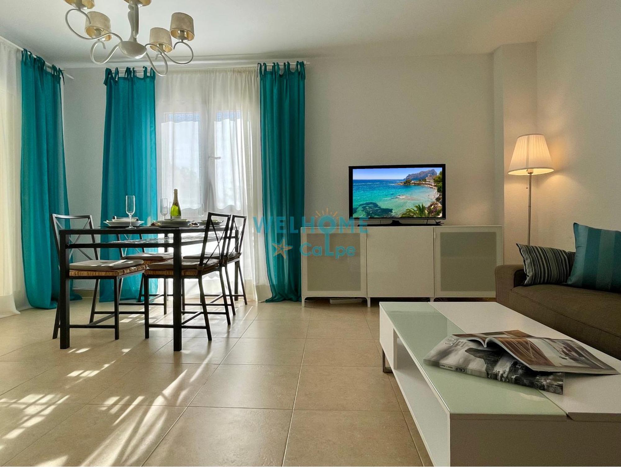 Manzana Bonito Y Comodo Apartamento Con Piscina Calpe Buitenkant foto