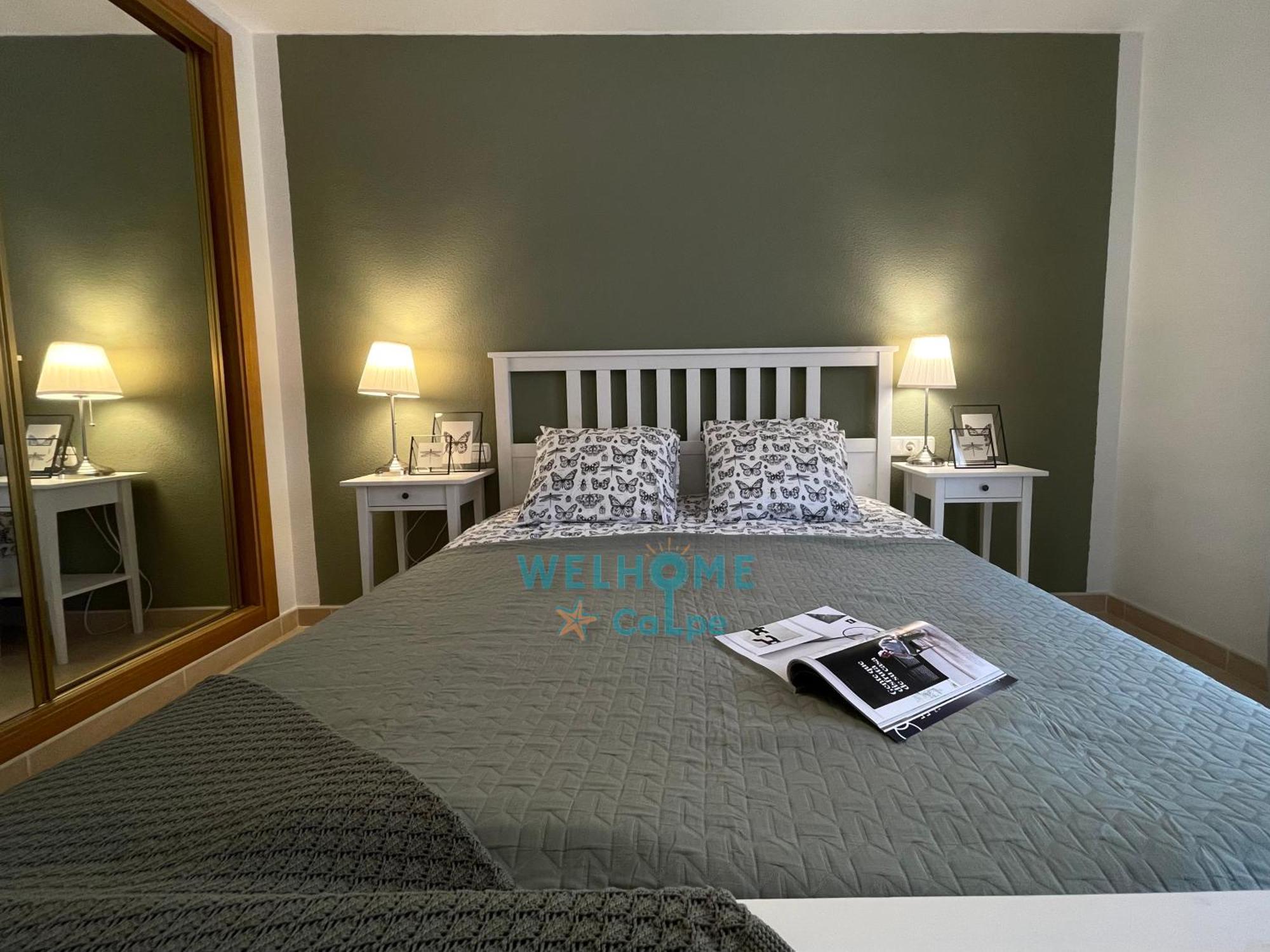Manzana Bonito Y Comodo Apartamento Con Piscina Calpe Buitenkant foto