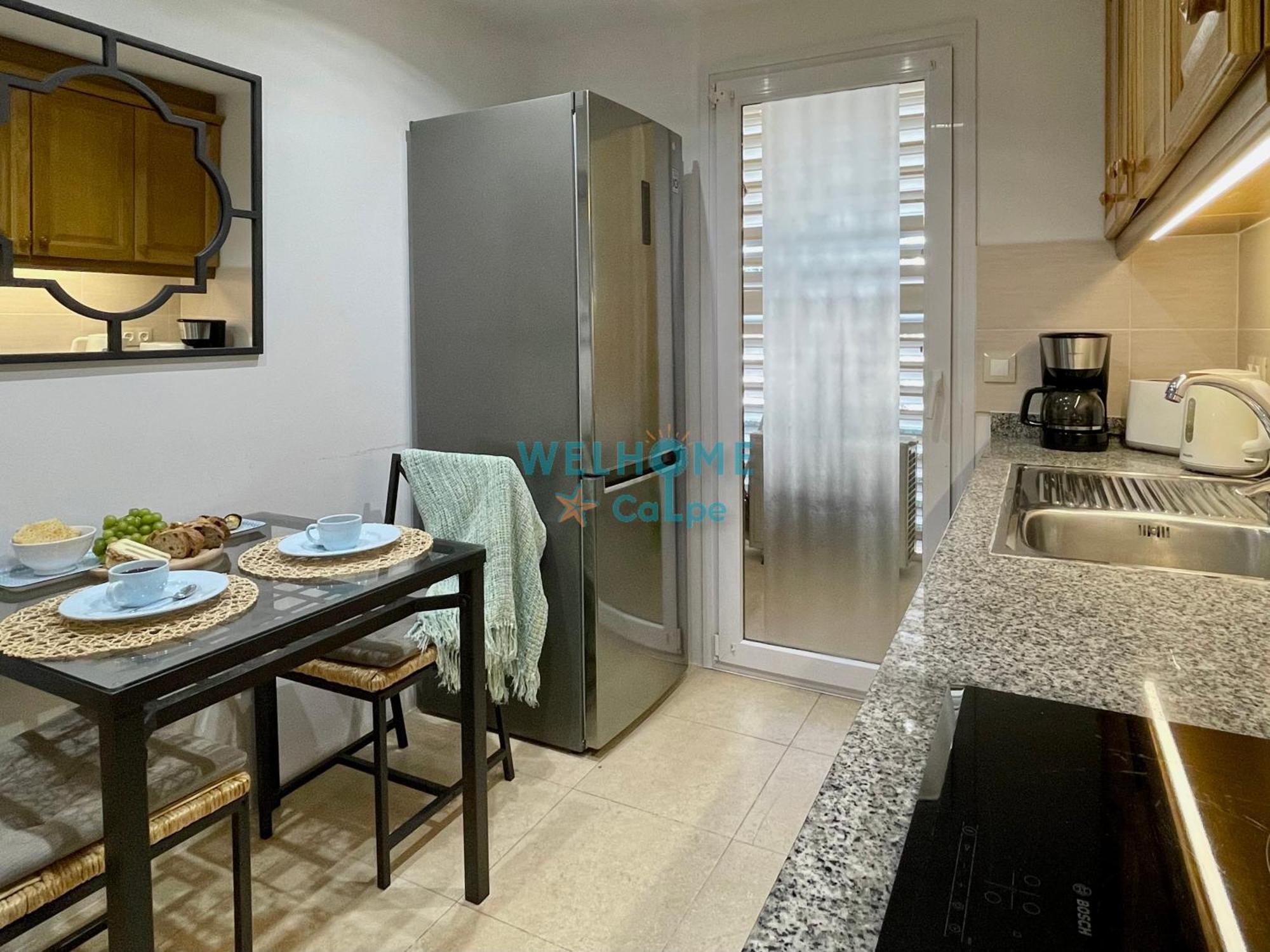 Manzana Bonito Y Comodo Apartamento Con Piscina Calpe Buitenkant foto