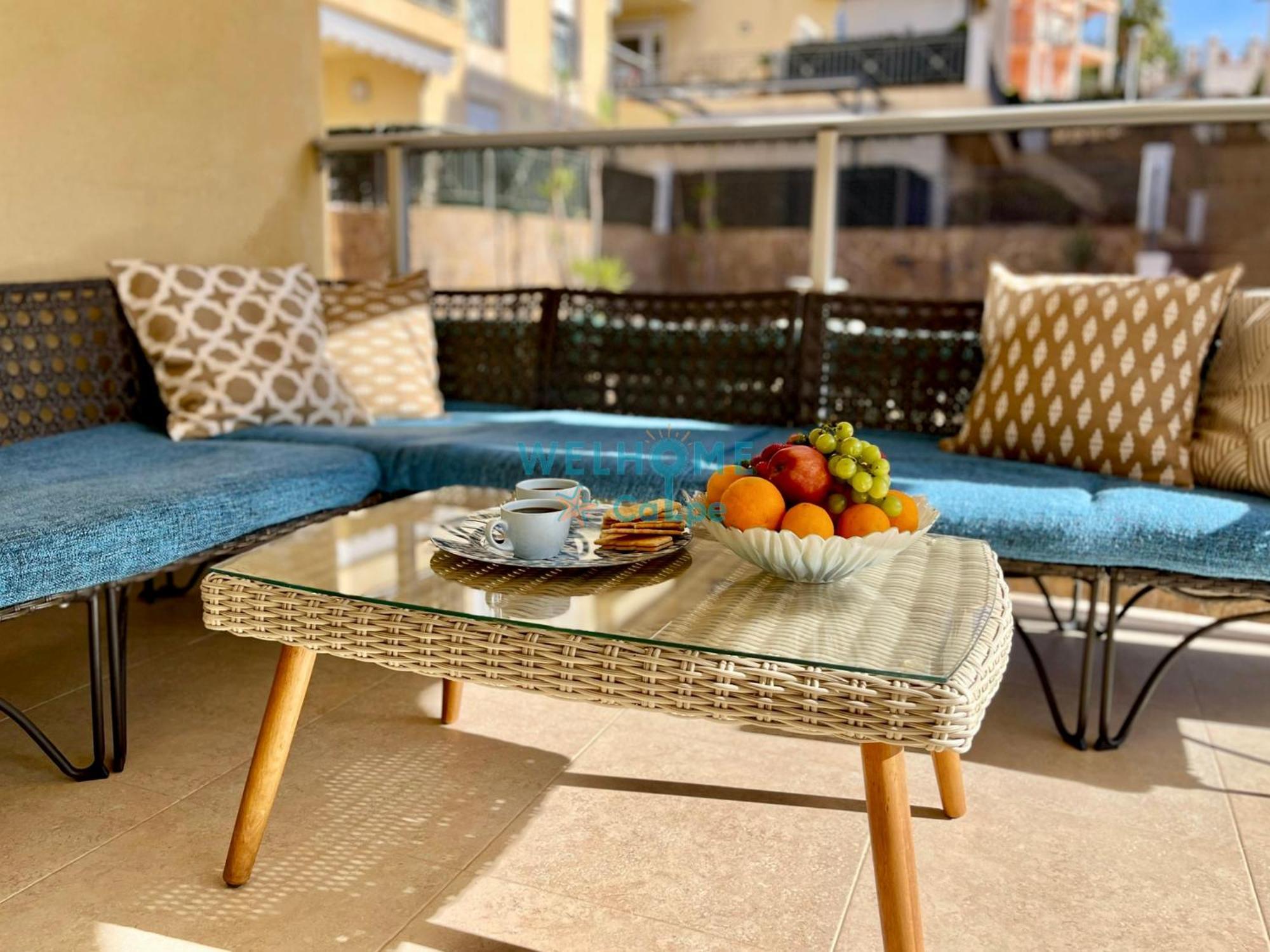 Manzana Bonito Y Comodo Apartamento Con Piscina Calpe Buitenkant foto