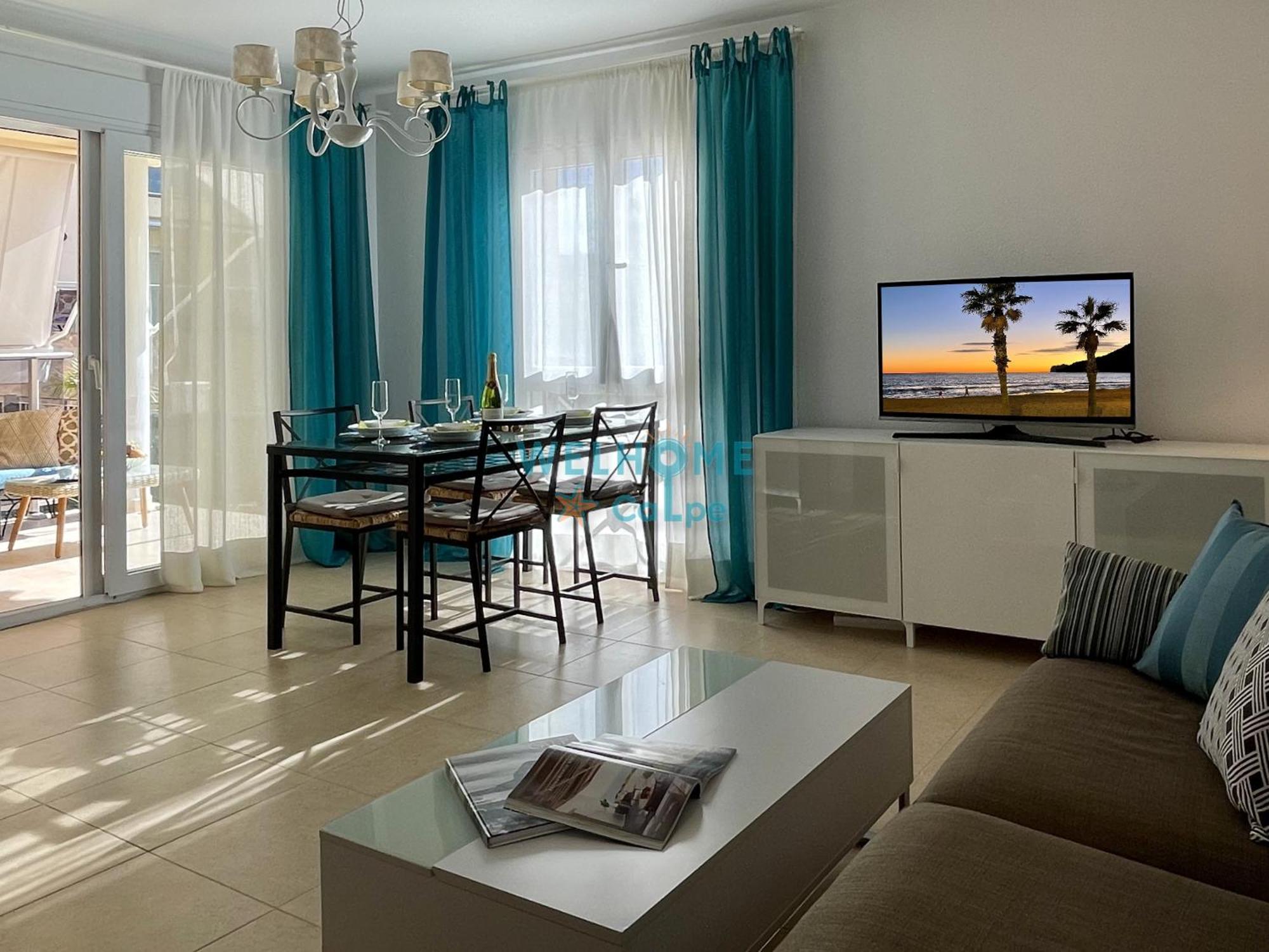 Manzana Bonito Y Comodo Apartamento Con Piscina Calpe Buitenkant foto