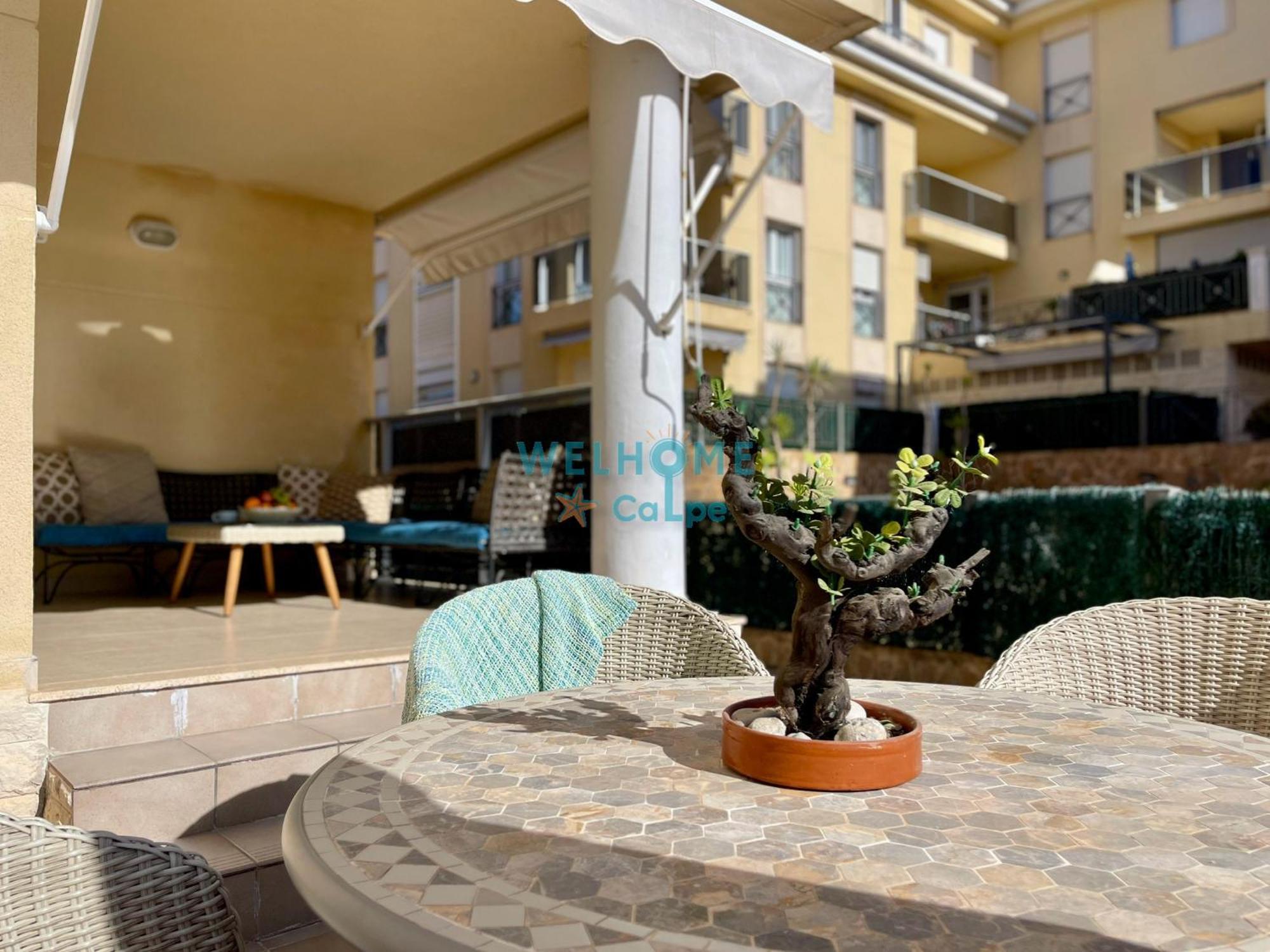Manzana Bonito Y Comodo Apartamento Con Piscina Calpe Buitenkant foto