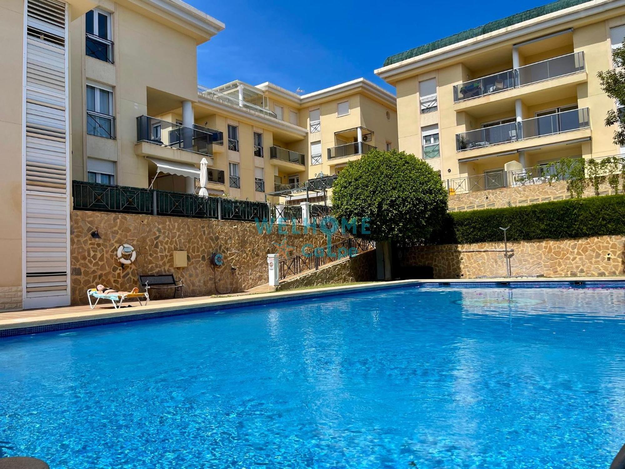 Manzana Bonito Y Comodo Apartamento Con Piscina Calpe Buitenkant foto
