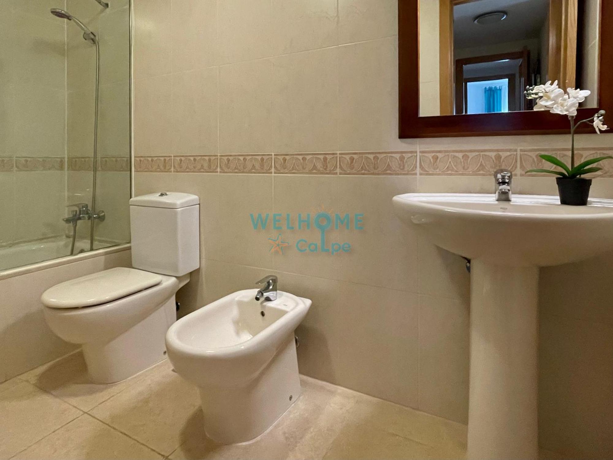 Manzana Bonito Y Comodo Apartamento Con Piscina Calpe Buitenkant foto